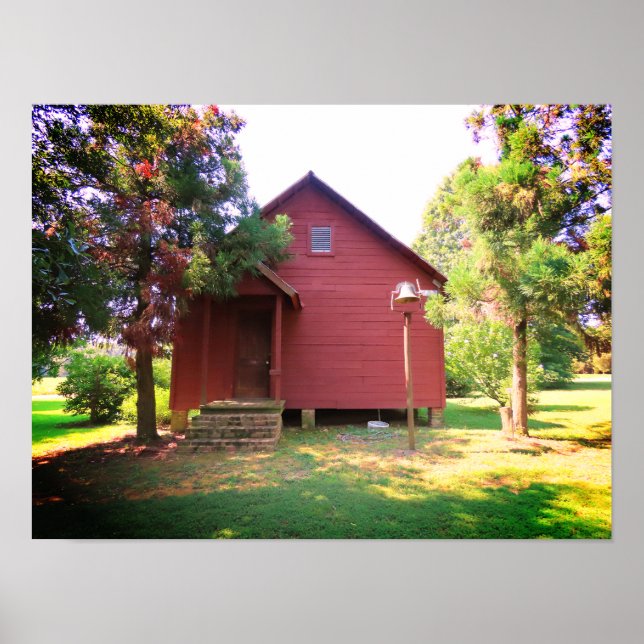 Póster Pequeña Casa Escolar (Frente)