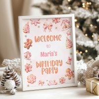 Pequeña Cookie Oh Qué Navidades divertidos bienven