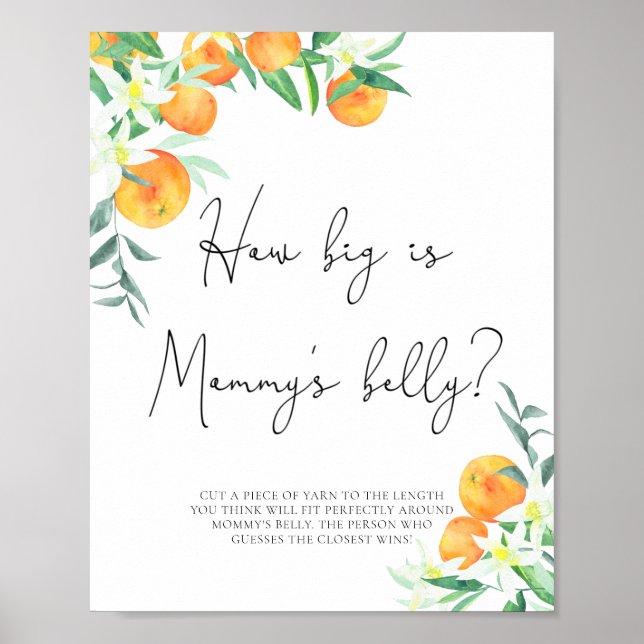 Póster Pequeña corbata cuán grande es el juego de la barr (Frente)