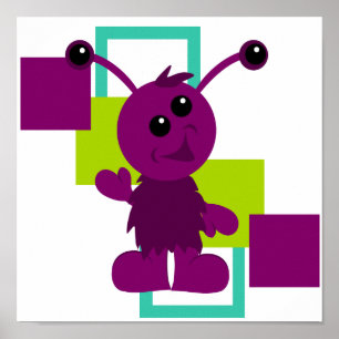 Póster Pequeña criatura Monstruo