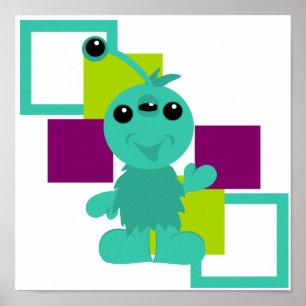 Póster Pequeña criatura Monstruo