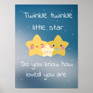 Póster Pequeña estrella Twinkle   POSTER