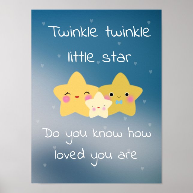 Póster Pequeña estrella Twinkle | POSTER (Frente)