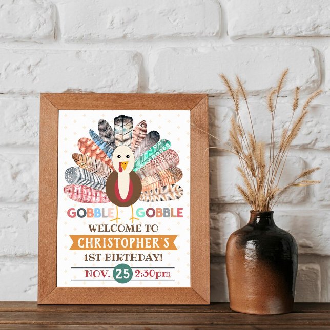 Póster Pequeña fiesta de Acción de Gracias de Turquía por (Subido por el creador)