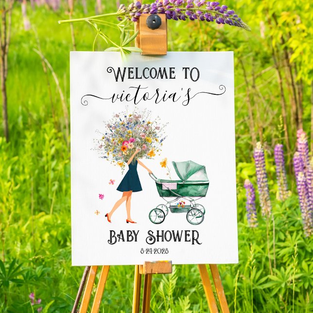 Póster Pequeña flor silvestre Signo de bienvenida Big Bou (Subido por el creador)
