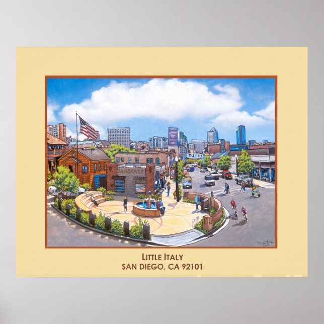 Póster Pequeña Italia (Frente)