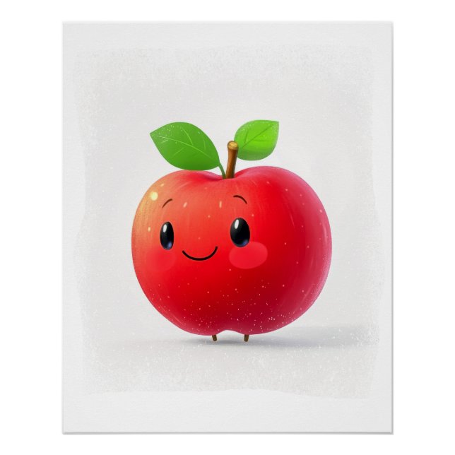 Póster Pequeña manzana (Anverso)