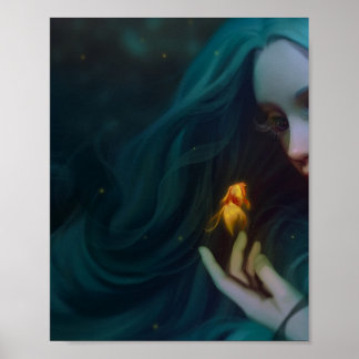 Póster Pequeña sirena