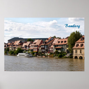 Póster Pequeña Venecia en Bamberg