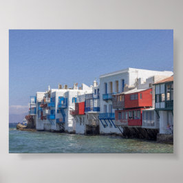 Póster Pequeña Venecia en Mykonos
