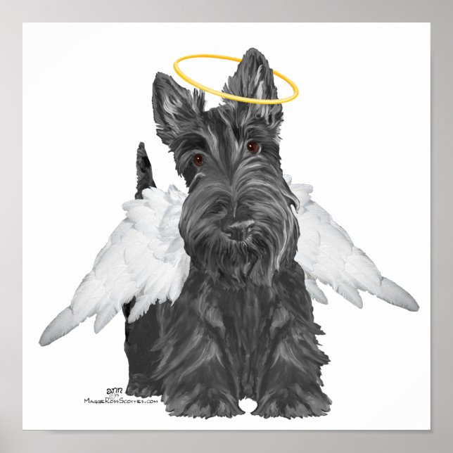 Póster Pequeño ángel Scottie (Frente)