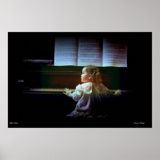 Póster Pequeño artista - Poster- (Frente)