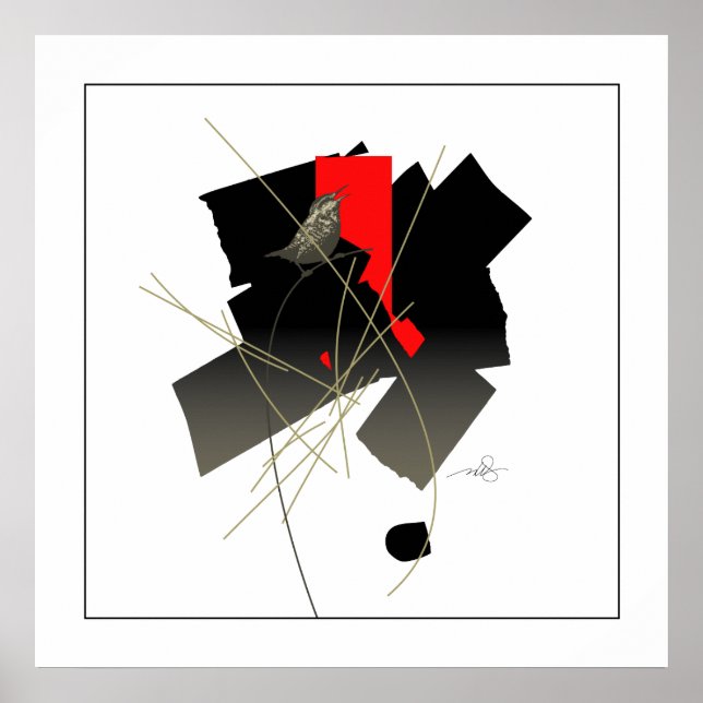 Póster Pequeño Ave (Frente)