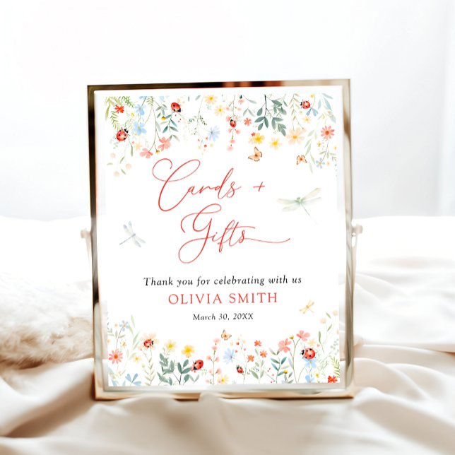 Póster Pequeño Bug de amor Cute tarjetas de jardín y rega (Subido por el creador)