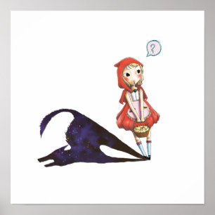 Póster pequeño capo rojo