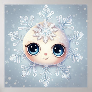 Póster Pequeño copo de nieve 1