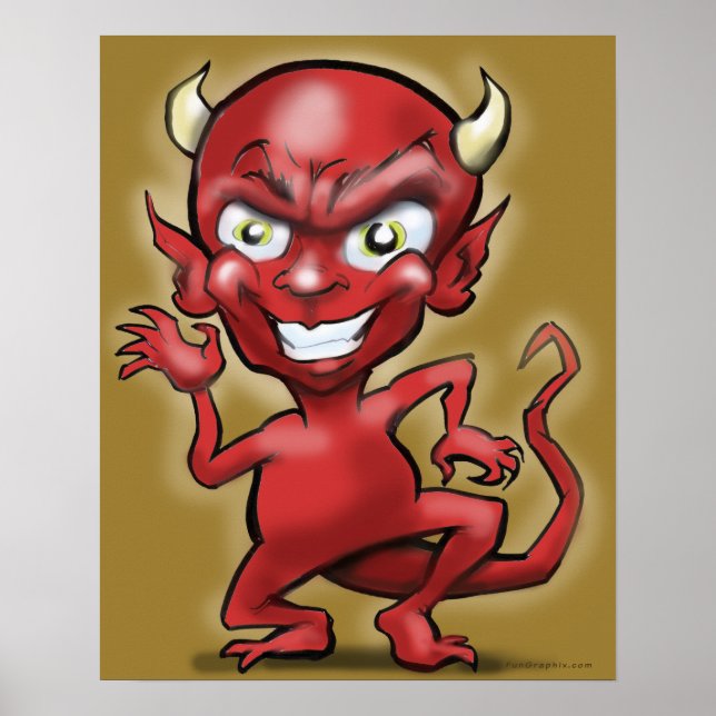 Póster Pequeño diablo (Frente)