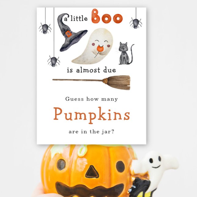 Póster Pequeño fantasma - Cuántas calabazas (Subido por el creador)
