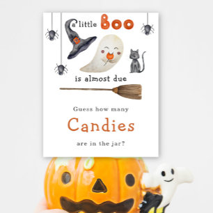 Póster Pequeño fantasma - ¿Cuántas golosinas?