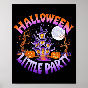 Póster Pequeño Fiesta de Halloween