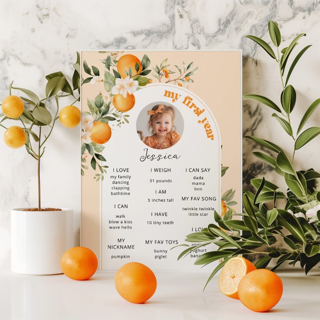 Póster Pequeño hito de la primera fiesta de cumpleaños (Subido por el creador)