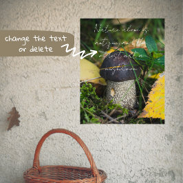 Póster Pequeño hongo