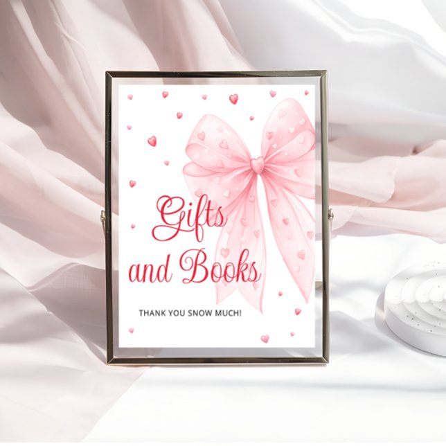 Póster Pequeño libro de regalos de Baby Shower de Bow ros (Subido por el creador)
