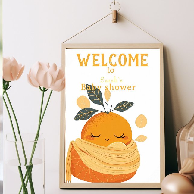 Póster Pequeño naranja cortizo está en camino. (Subido por el creador)