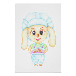 Póster Pequeño panadero