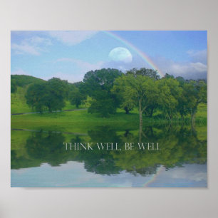 Póster Pequeño Poster Cree Que Bien Esté Bien