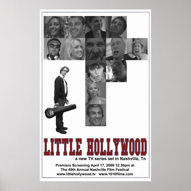 Póster Pequeño Poster de Hollywood (Nashville) (Frente)