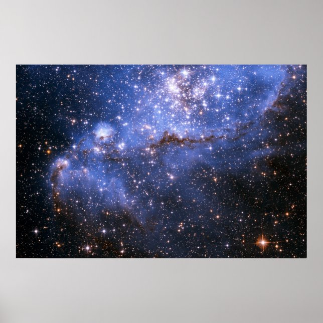 Póster Pequeño Poster de nubes magelánicas (Frente)
