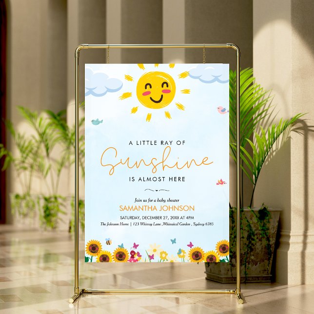 Póster Pequeño rayo de sol ducha bebé (Subido por el creador)