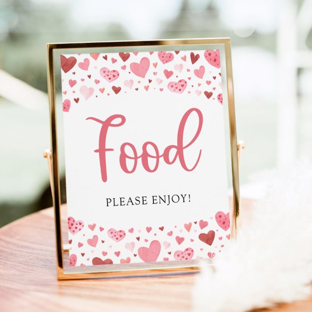 Póster Pequeño Rótulo de comida de San Valentín de Baby S (Subido por el creador)