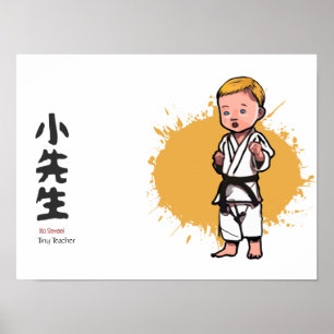Póster Pequeño Sensei