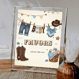 Póster Pequeño vaquero Favers poster