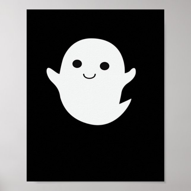 Póster Pequeño y lindo boo (Frente)