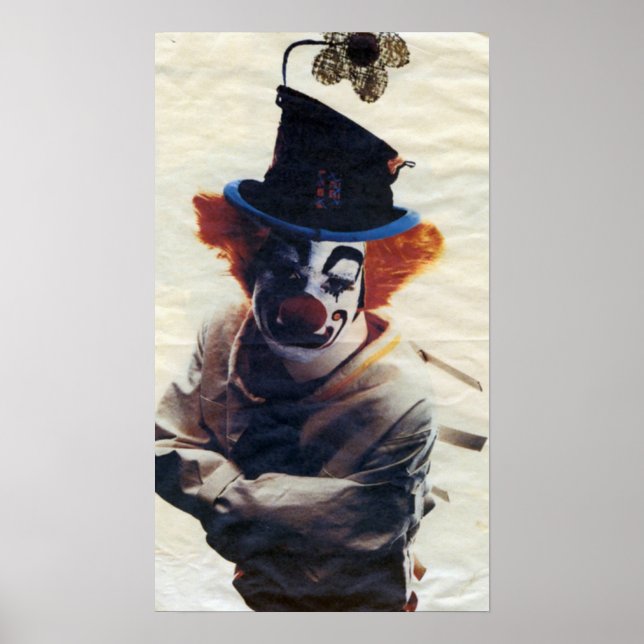 Póster pequeño y triste payaso (Frente)