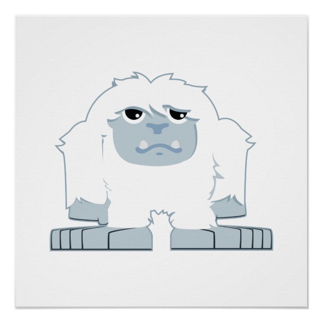 Póster Pequeño Yeti (Anverso)