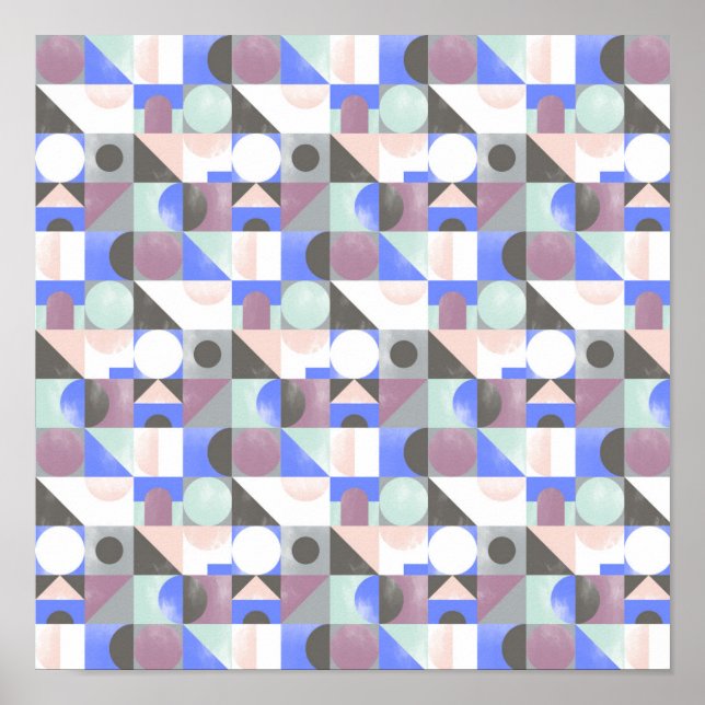 Póster Pequeños bloques de juguete (Frente)