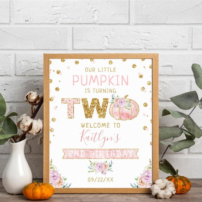 Póster Pequeños Chicas de calabaza Signo de bienvenida de (Subido por el creador)