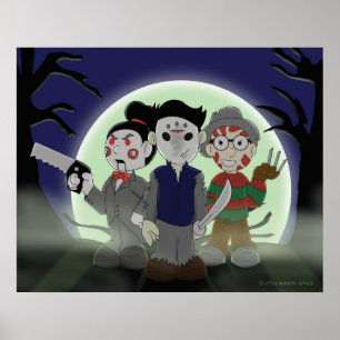 Póster Pequeños horrores de LRC