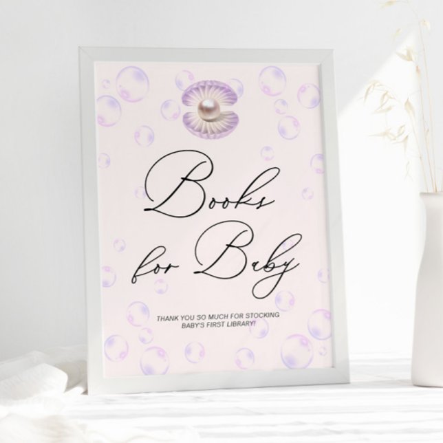Póster Pequeños Libros De Perla Para El Baby Shower Infan (Subido por el creador)