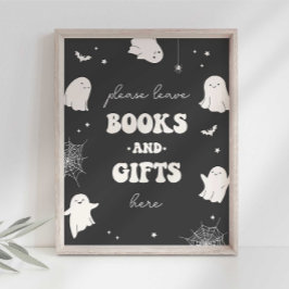 Póster Pequeños libros y regalos Rótulo Fiesta