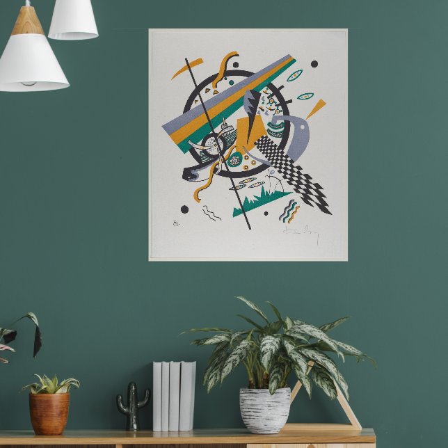 Póster "Pequeños mundos" de Kandinsky 1922 (Salón 1)