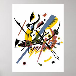 Póster Pequeños mundos, Vassily Kandinsky en colores digi