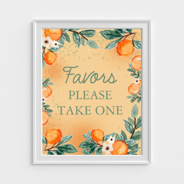 Póster Pequeños Naranjas favoritos por favor, tómese uno (Subido por el creador)