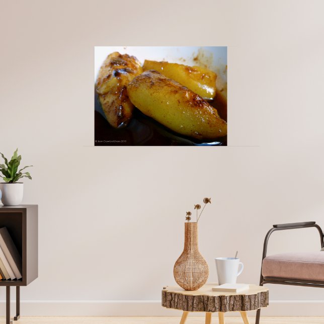 Póster Peras horneadas (Salón 3)