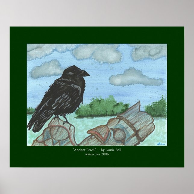 Póster "Perca antigua" (Frente)