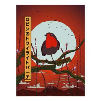 Póster Perca del crepúsculo de Robin